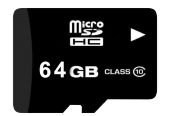 Карта памяти micro-SD Class 10 64Гб